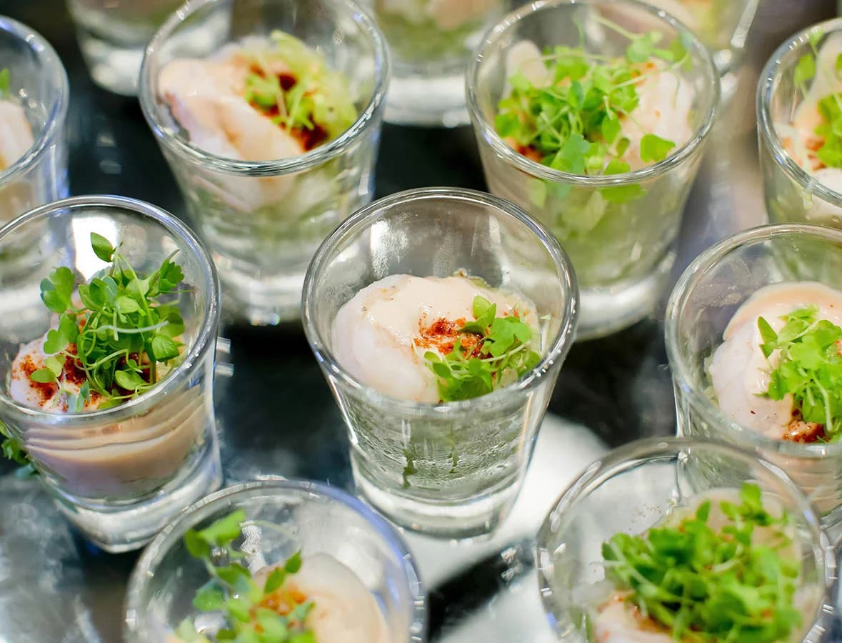 Catering Muring - elegant canapés and premium gastronomic presentation
