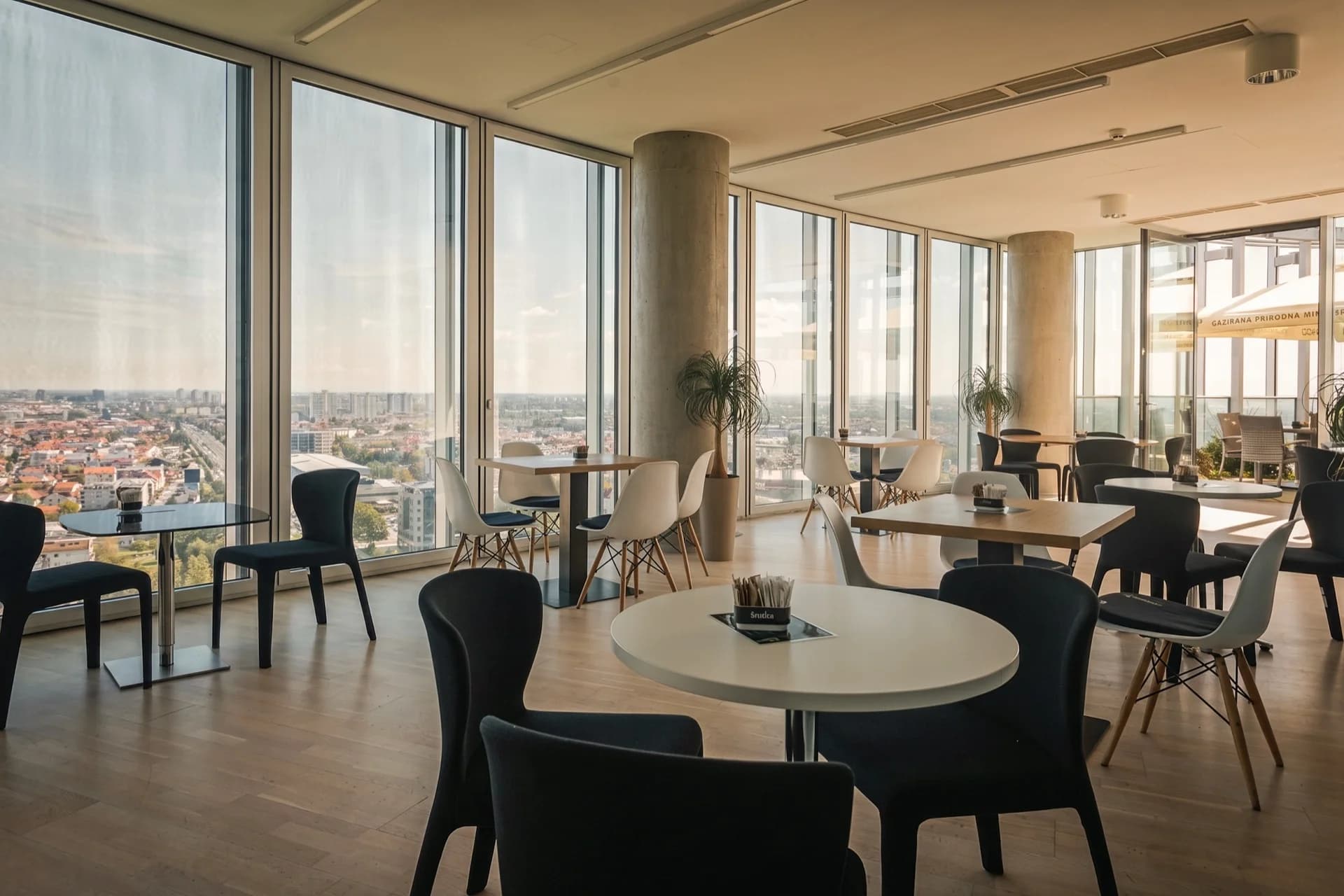 Muring Sky - exclusive event space on the 21st floor, Zagreb